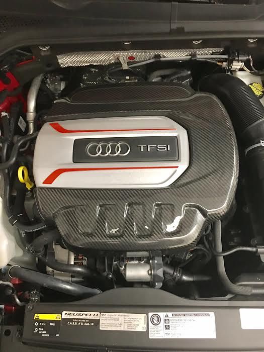 FS 034 Motorsports Carbon Audi S3 Engine Cover GOLFMK7 VW GTI